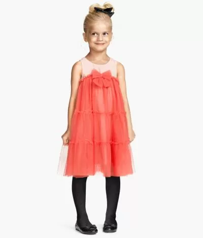 Rochiță Tulle Coral